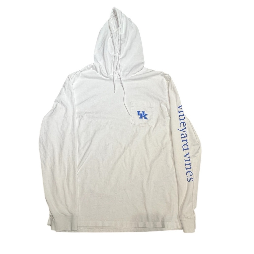 University of Kentucky Vineyard Vines Long Sleeve Hooded T-Shirt